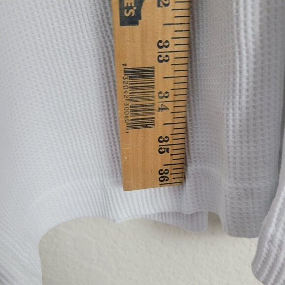 Vtg Anabil White Thermal Top Men's Medium Weight Sz 3XL NEW Old Stock Base Layer - Picture 7 of 10